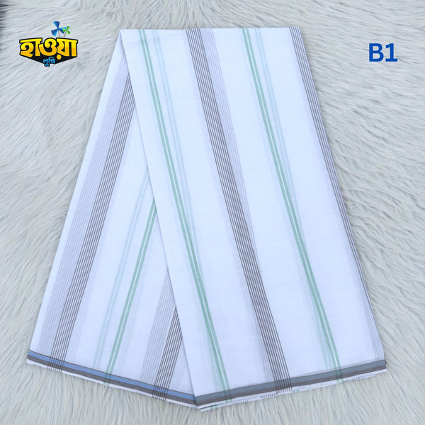 Premium Stipe Lungi – B1