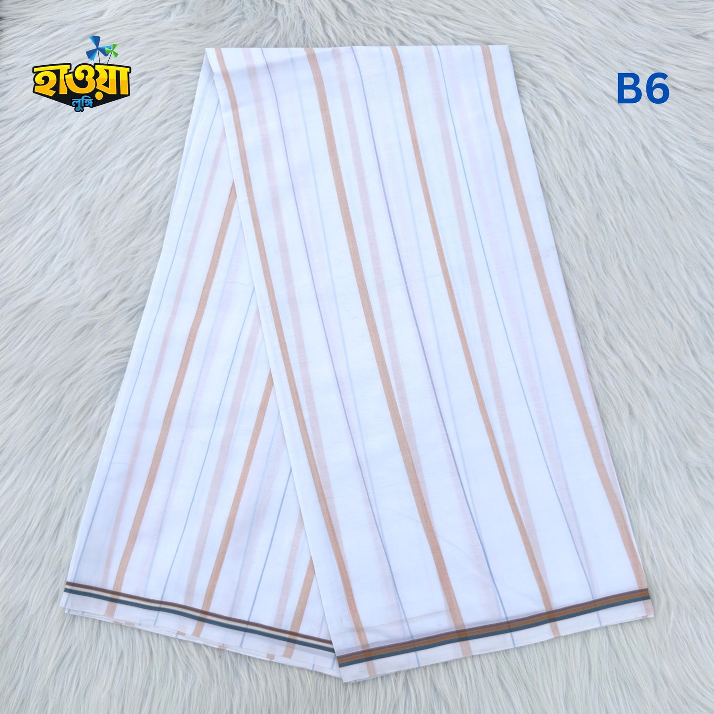 Premium Stipe Lungi – B6