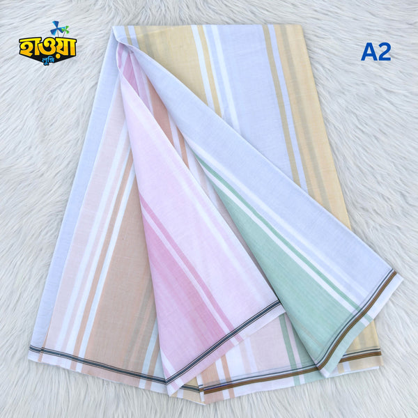 7 Color Lungi- A2