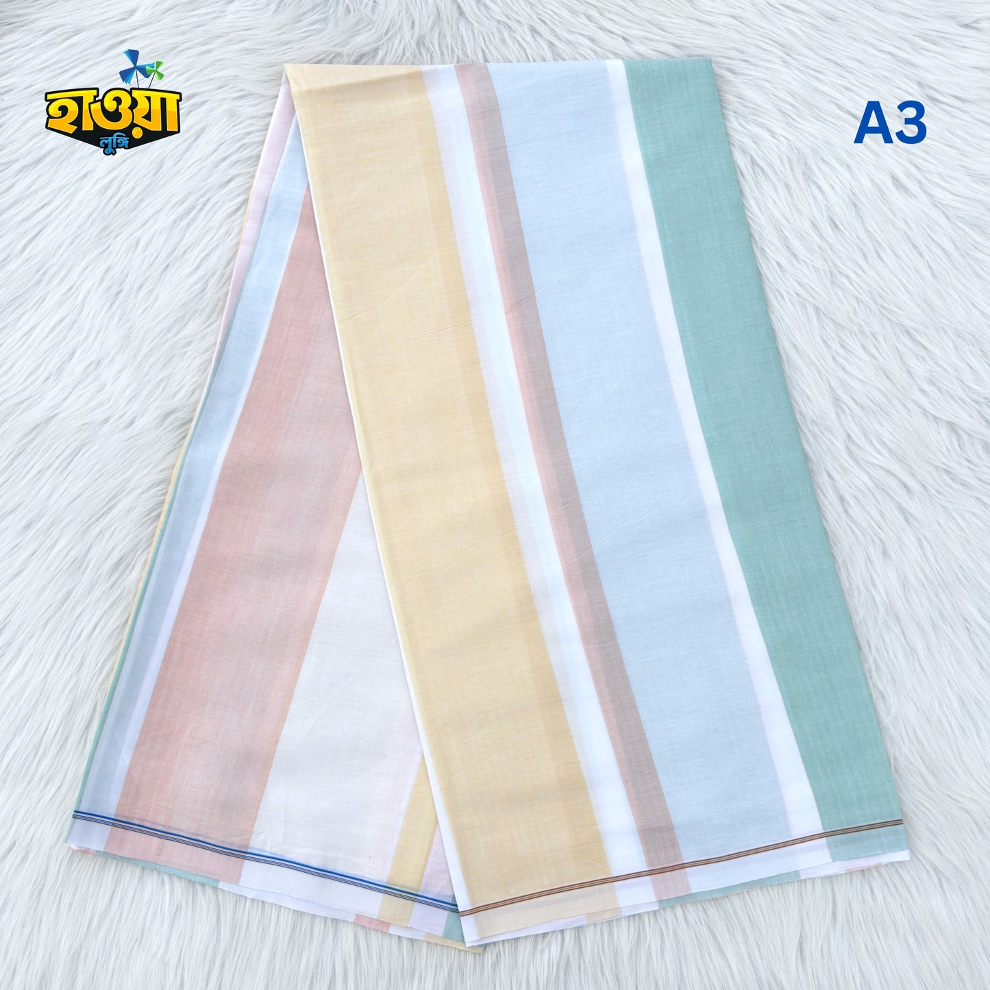 Multi Color Lungi- A3