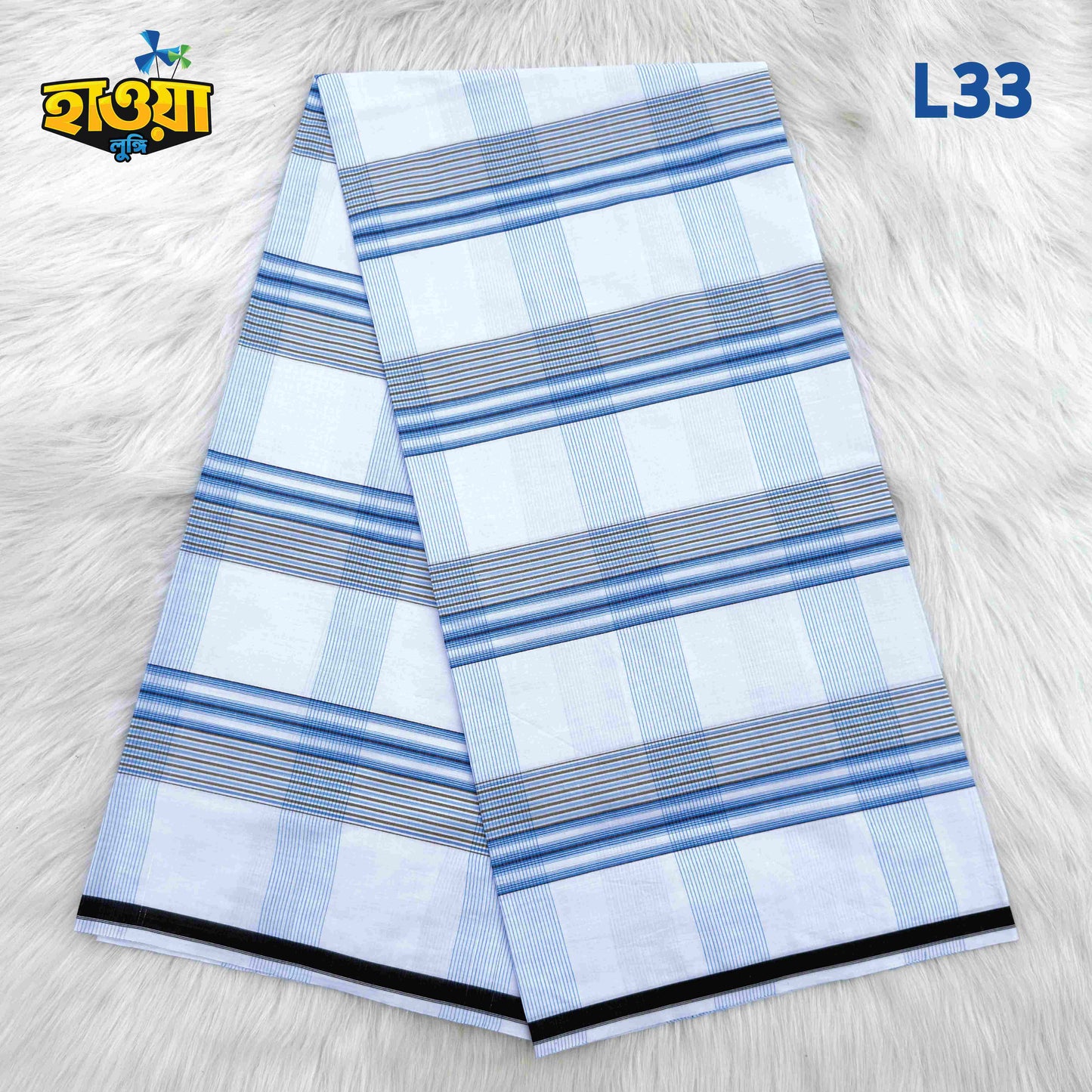 Soft Cotton Lungi L33